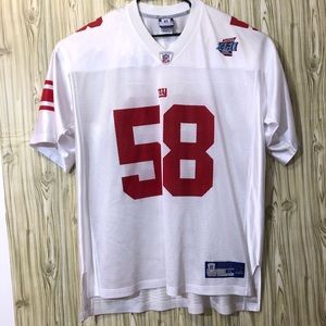 Reebok NY Giants Antonio Pierce Jersey #58